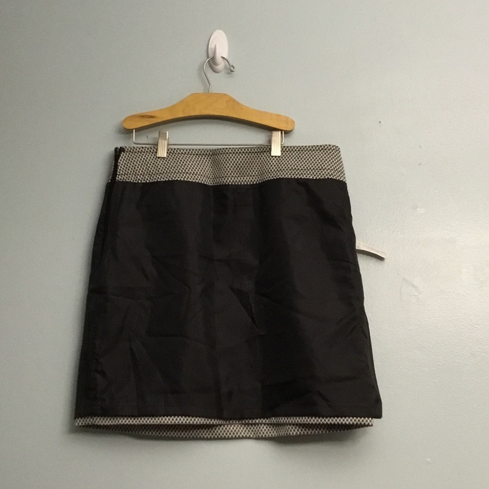 Loft patterned skirt women size 10 - Picture 5 of 11